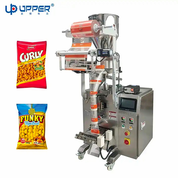 Máqueles de machacar pequeños bocadillos de maíz